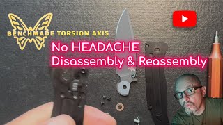 TORSION spring? No problem! 534 Bugout VAPYR in 10 EASY steps @BenchmadeKnifeCompany 