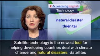 Phát âm chuẩn - Anh ngữ đặc biệt: Satellites Track Climate Change (VOA)
