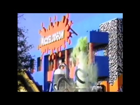 Nickelodeon Gak Geyser Warning Ident 1990