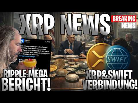💥XRP NEWS – SWIFT = XRP Myth❗🤫 Ripple Mega Report! 📄 David: XRP $85? 😳Trump vs. Banks! German