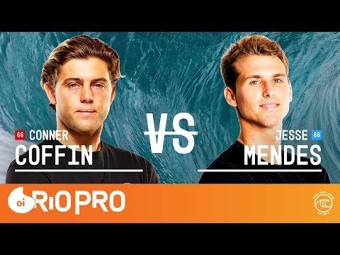 Conner Coffin vs. Jesse Mendes - Round of 32, Heat 8 - Oi Rio Pro 2019