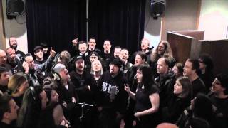 SAXON - Making Of - Back in 79 - studio choir