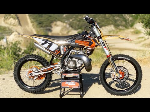 2 Stroke World Championship KTM 300SX build - Motocross Action Magazine