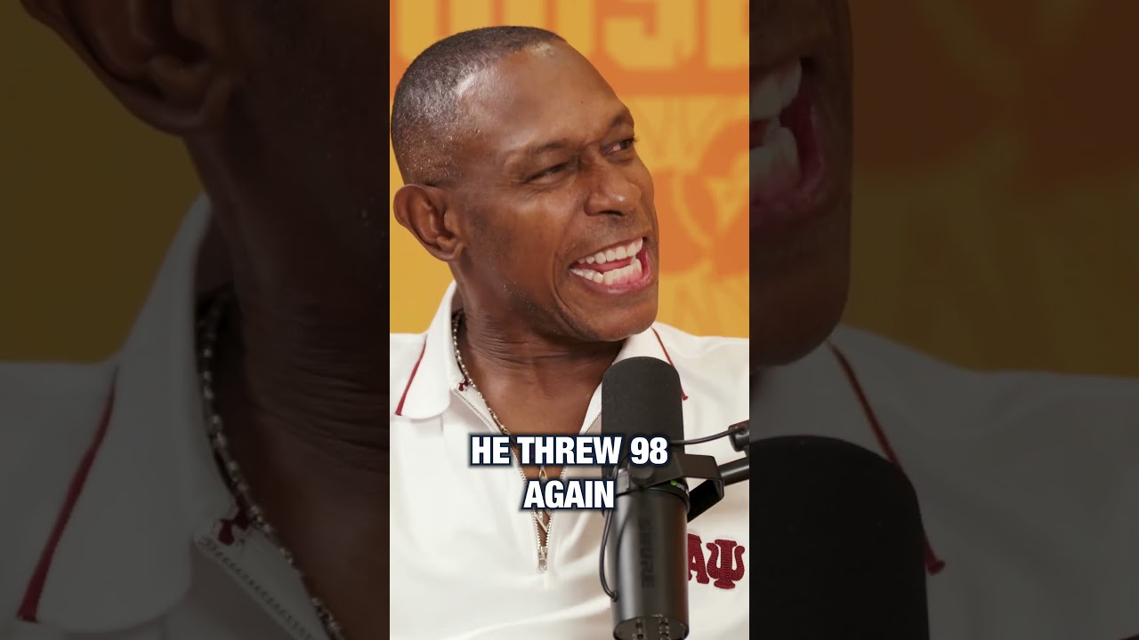 Barry Bonds wanted ALL THE SMOKE from John Smoltz 💨