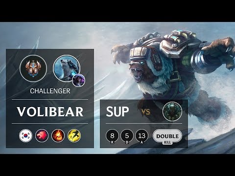 Volibear Support vs Pyke - KR Challenger Patch 9.24