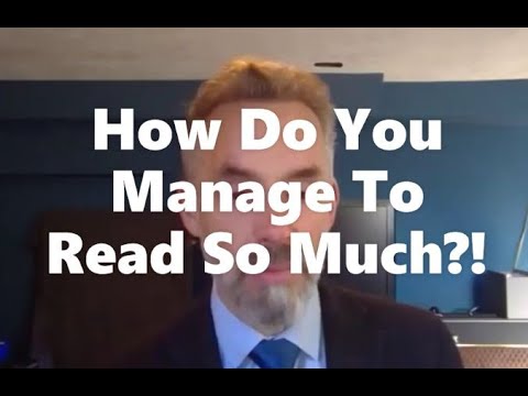 Dr. Jordan Peterson on How to Develop Reading Skills