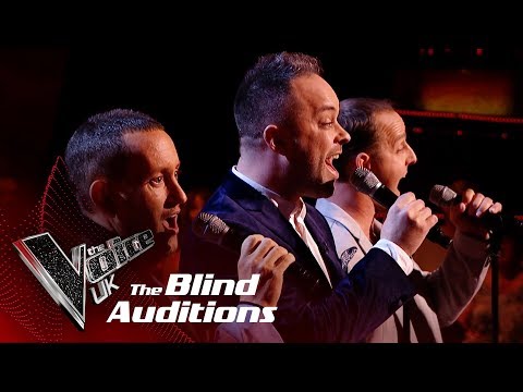 The Flatpack's 'Luck Be A Lady' | Blind Auditions | The Voice UK 2019