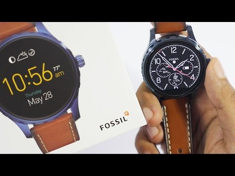 Fossil Q Marshal Smartwatch Unboxing & Overview