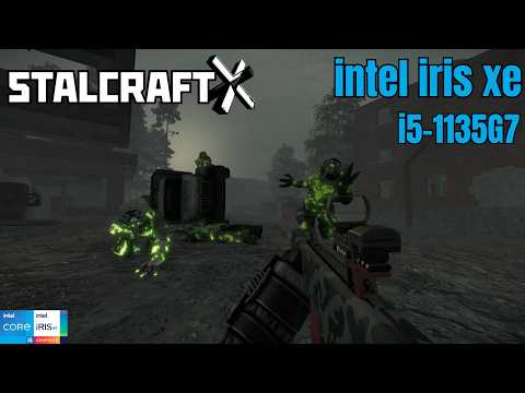 Stalcraft: X (2022) Test On Intel Iris Xe Graphics | i5-1135G7 | 16 GB Ram | Samsung Book