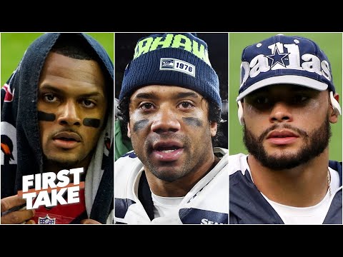 德尚、達克或拉塞爾。哪位四分衛應該和他的球隊有最大的矛盾？| 第一視角 (Deshaun, Dak or Russell: Which QB should have the biggest beef with his team? | First Take)