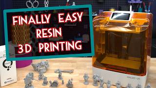 16K Resolution Resin 3D Printer - Halot X1 Review