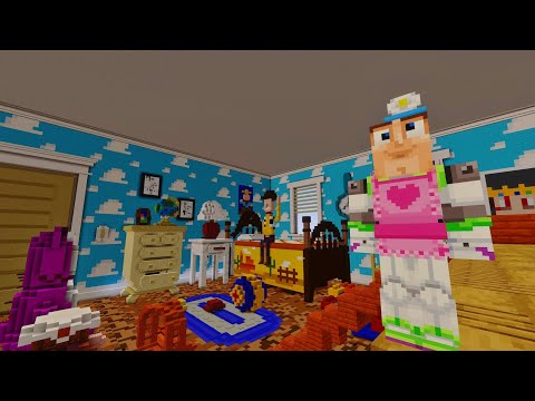 Minecraft Hide and Seek ~ Toy Story ~ Andy's Room