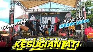 Download lagu Cek Sound Glerrr KESUCIAN ATI voc WULAN JNP77 Jara... mp3