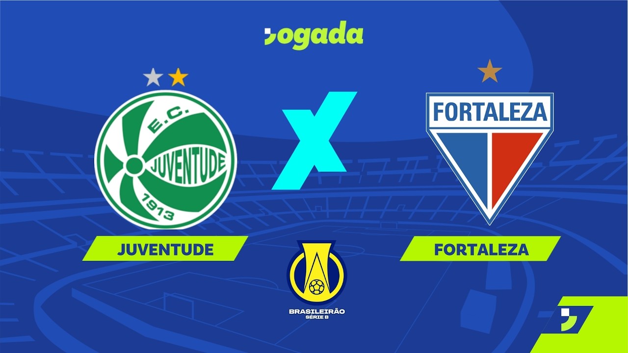 Imagem da notícia Juventude x Fortaleza pela Série B: Acompanhe ao Vivo
