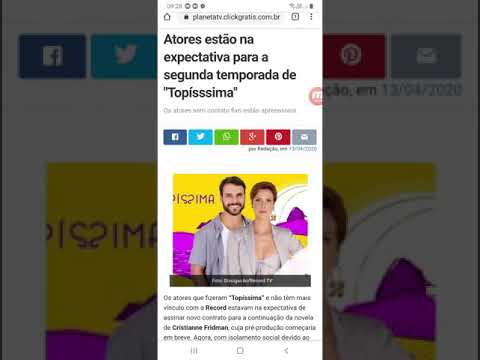 2° TEMPORADA DE TOPÍSSIMA PÔDE NÃO IR AO AR!, ENTENDA!