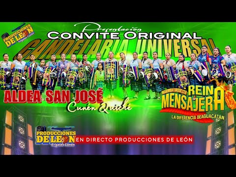 Marimba Orquesta Reyna Mensajera Desde Aldea San Jose Cunen, Quiche