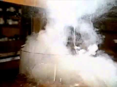 Cesium in water = BIG EXPLOSION!!