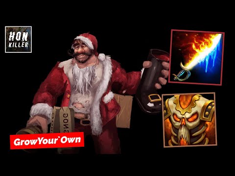 HoN Drunken Master DAWNBRINGER with DAEMONIC BREASTPLATE