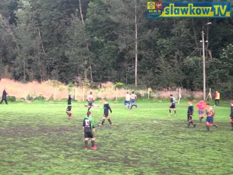 Błyskawica Preczów - MKS Sławków 1-3 (Krzywdziński na 1-2)