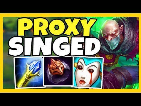 PROXY SINGED IS BACK! PRACTICING TO BECOME THE VERY BEST! - League of Legends
