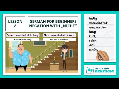 Conversational German for Beginners (A1-A2) - Lesson 8: Negation With "Nicht"