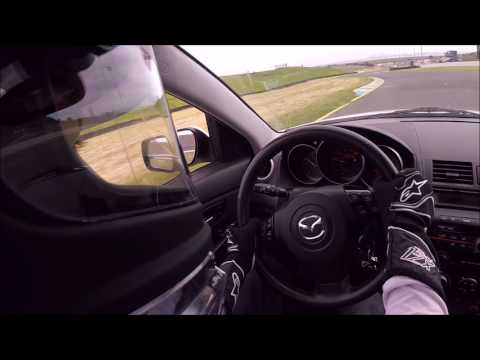 '09 Mazdaspeed 3 at Sonoma w/ NASA