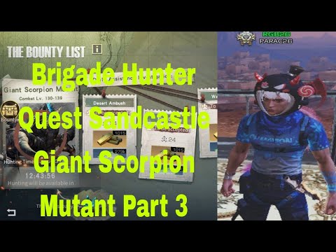 Giant Scorpion Mutant Part 3(@Arbirich26game )#brigadehunter#dailymission #weeklymission