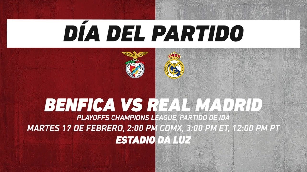 Benfica vs Real Madrid, frente a frente: Champions League