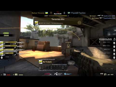 Dreamhack Winter 2014 CS:GO | Group D.5 Decider Match | Natus Vincere vs. Flipsid3 Tactics