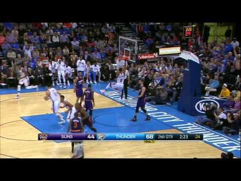 Russell Westbrook Gets Nasty   Suns vs Thunder   December 14, 2014   NBA 2014 15 Season