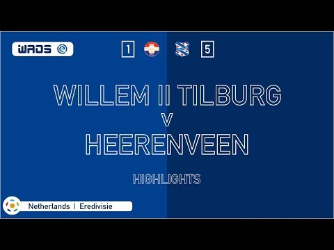 Willem II Tilburg vs SC Heerenveen 1-5 | Netherlands Eredivisie (HD Full Highlights) [08/12/2018]