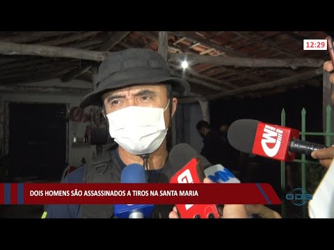 Dois homens são assassinados a tiros em bar na Santa Maria da Codipi 26 04 2021