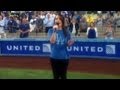 Kristen Alderson Sings The National Anthem