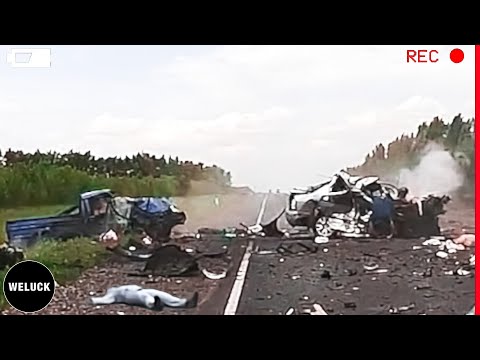 30 Tragic Moments! Insane Car Crashes Compilation | Best Of USA & Canada Accidents - Part 1