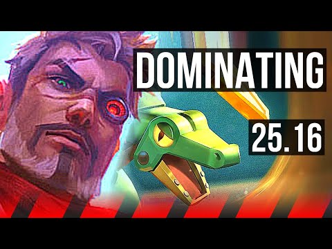 JAYCE vs RENEKTON (TOP) | Dominating | KR Grandmaster | 25.16