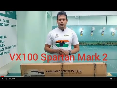Air Rifle Precihole VX100-- Spartan Mark- II Unboxing, Shooting Test