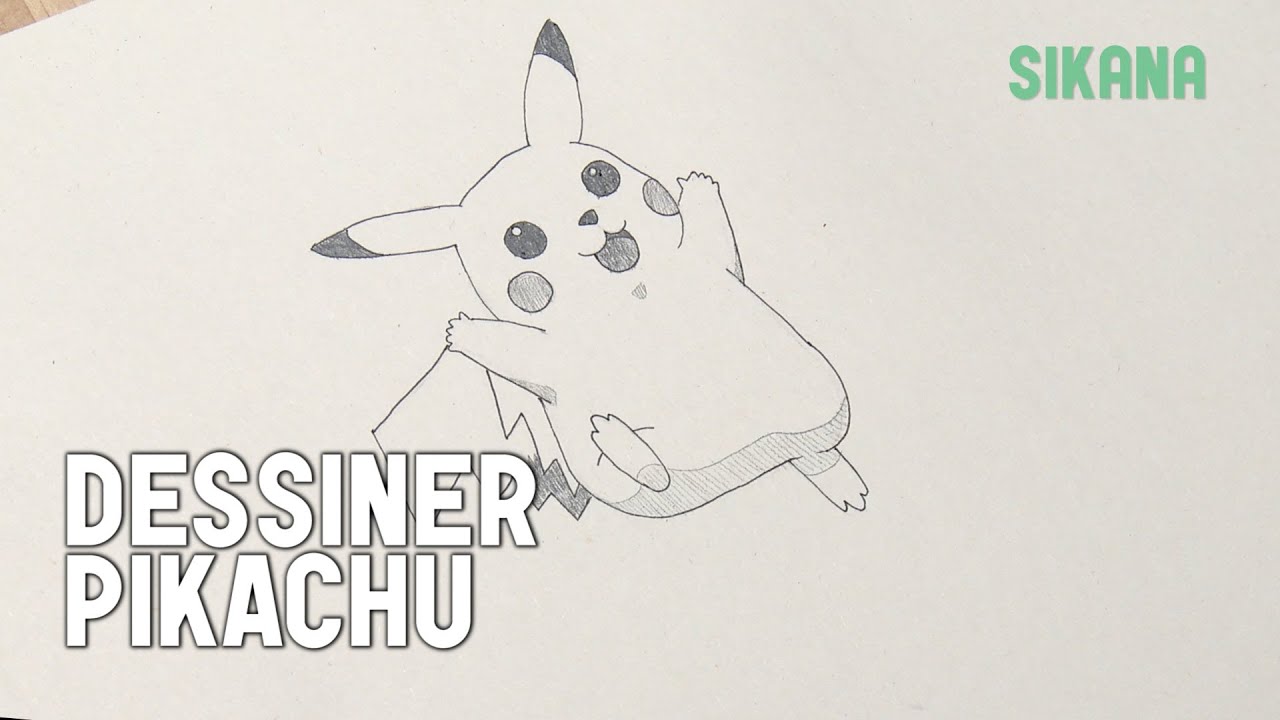 Pikachu Pokemon Dessiner Des Personnage De Et Mangas Sikana