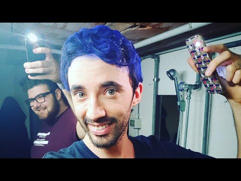 MI SONO FATTO COLORARE I CAPELLI DI BLU !!!