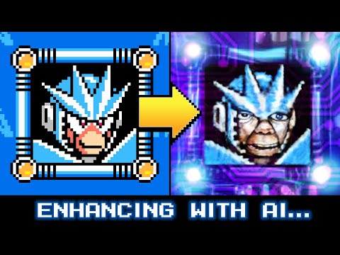 Realistic Mega Man 3 (enhanced with AI)