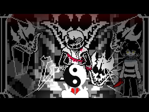 Undertale Last Breath Phase 3 Full Animation by MolingXingKong