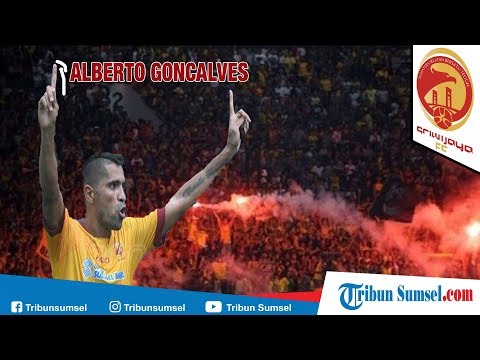 Keseruan Penonton dan Supporter Sriwijaya FC (SFC) Saat Alberto Goncalves Mencetak Gol...!