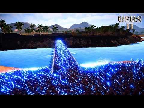 JEDI KNIGHTS RESCUE TERMINATORS FROM 2,000,000 L4D BOOMERS | Ultimate Epic Battle Simulator 2 UEBS 2