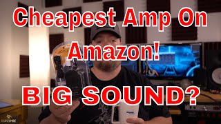 Video thumbnail for Cheapest Amp On Amazon! Joyo JA-01 Mini Amp by GearZombie