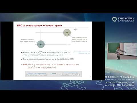 Max Wiesner: Quantum Gravity Constraints and the Geometry of Calabi-Yau Degenerations #ICBS2025