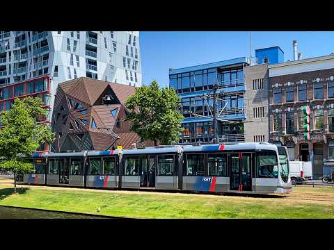 Straßenbahnsystem in ROTTERDAM, Niederlande | RET 🚋🇳🇱