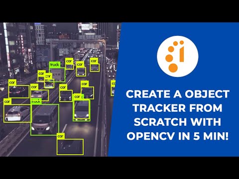 Create  A Object Tracker from Scratch with Opencv In 5 min!