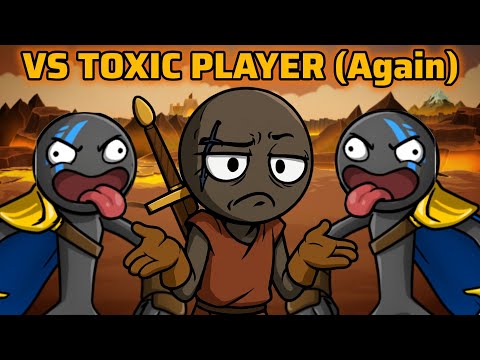 Vs Against 5 Years Old Toxic Kid Again And Again.. Stick War: Saga Ranked 