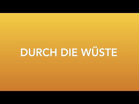 Durch die Wüste   Otto Lang 21 11 2021