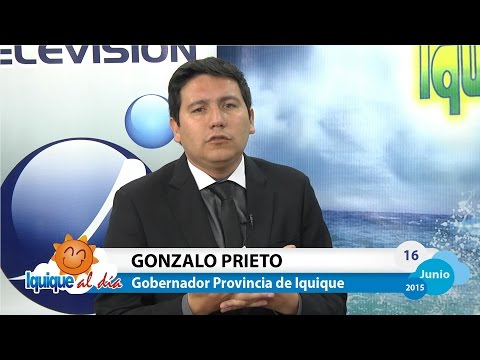 Iquique al Día 2015.06.16_3 GONZALO PRIETO Gobernador de Iquique