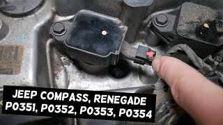 JEEP COMPASS RENEGADE CODE P0351 P0352 P0353 P0354 IGNITION COIL
